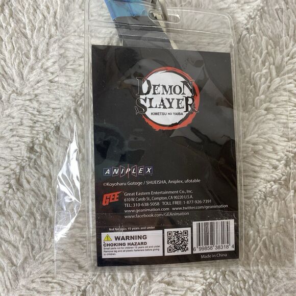 New Demon Slayer Group Lanyard Kimetsu No Yaiba Badge ID Travel Anime - Picture 5 of 7